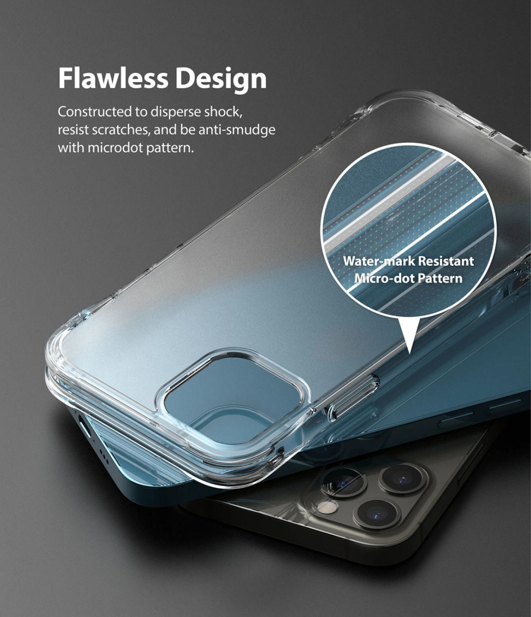 Ringke Fusion Plus Apple iPhone 12 / 12 Pro Hoesje Transparant afbeelding 7