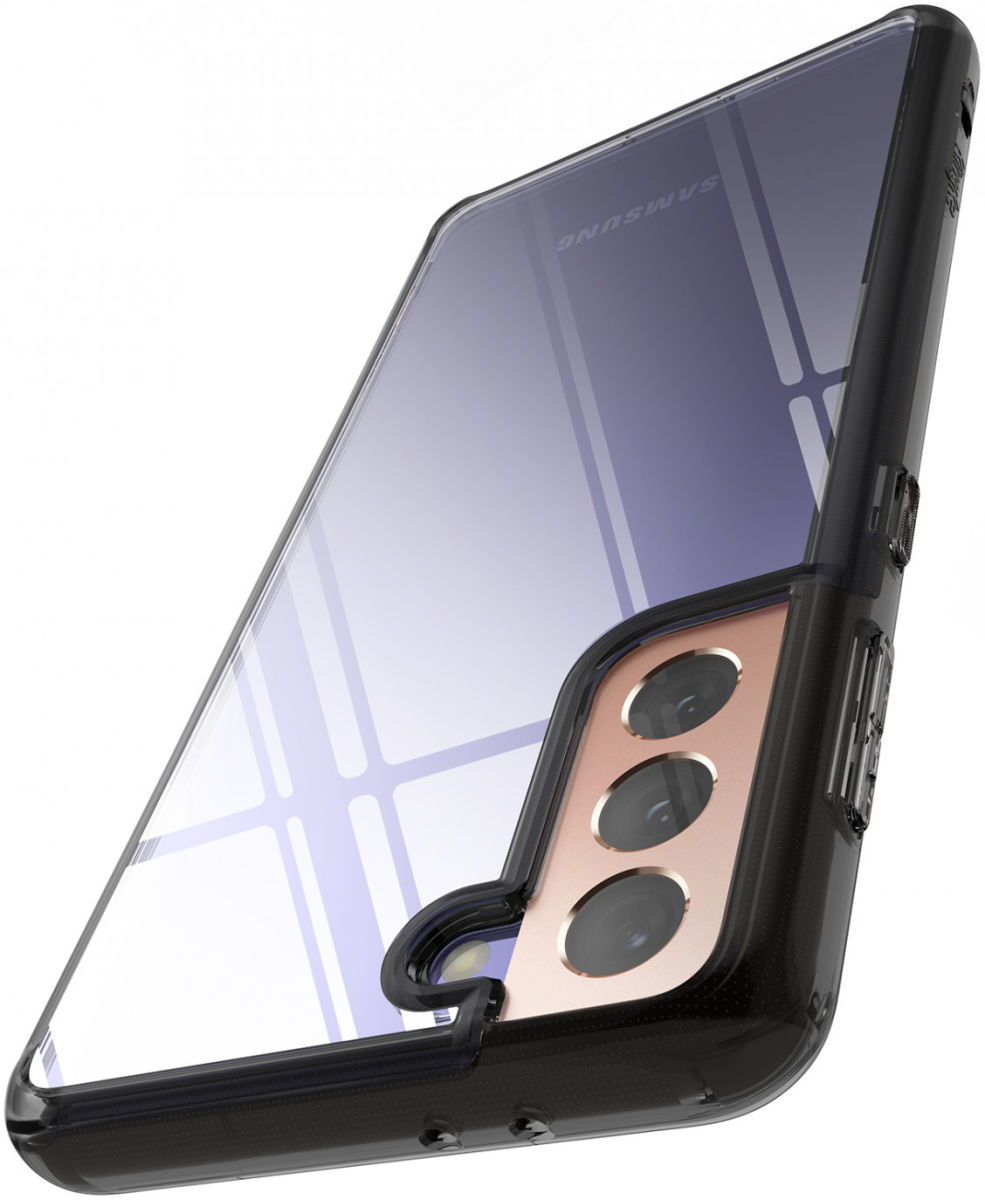 Ringke Fusion Samsung Galaxy S21 Hoesje Smoke Black afbeelding 11