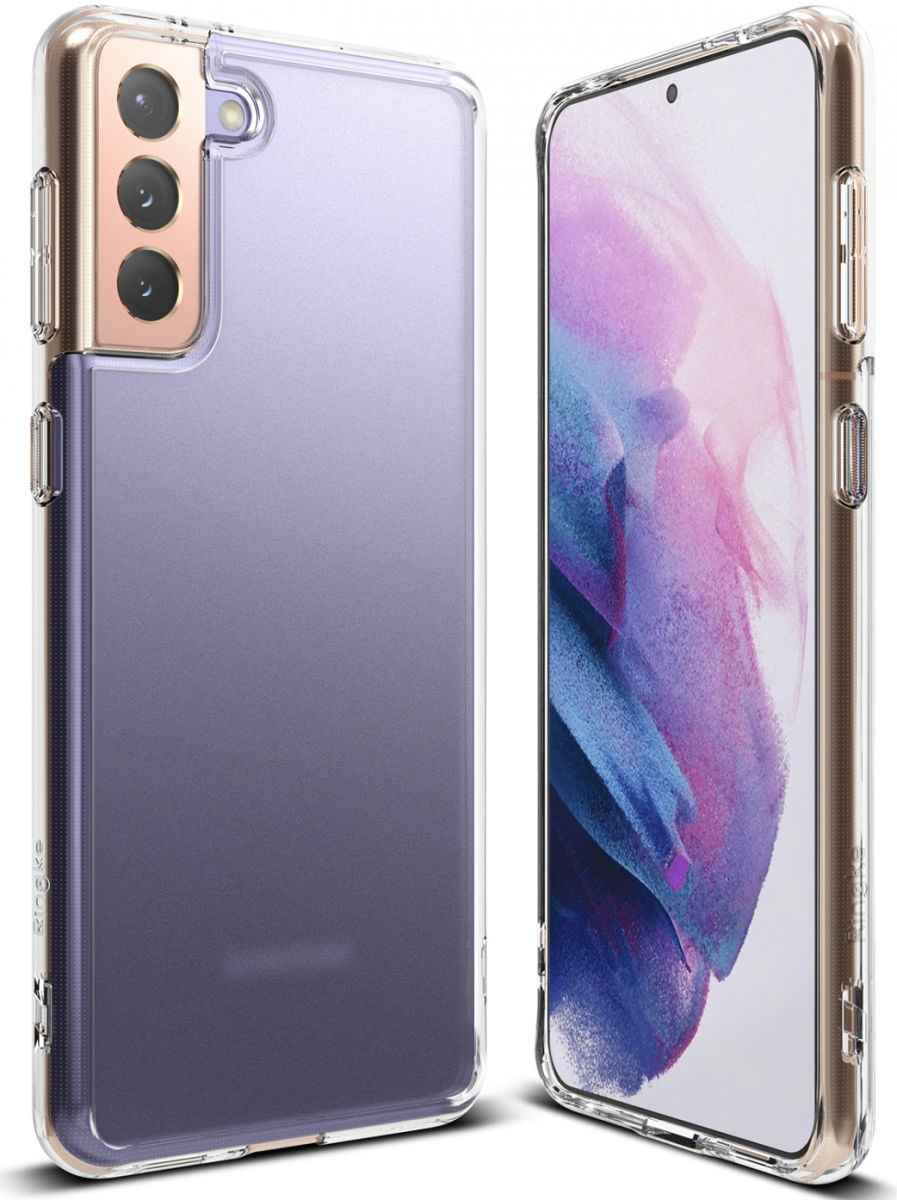 Ringke Fusion Samsung Galaxy S21 Hoesje Matte Transparant afbeelding 1