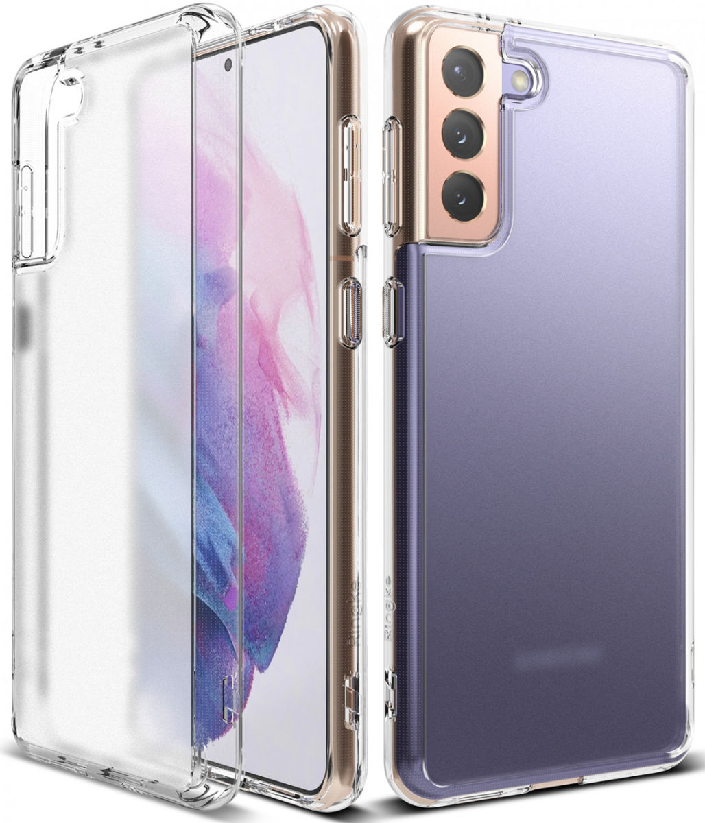 Ringke Fusion Samsung Galaxy S21 Hoesje Matte Transparant afbeelding 9