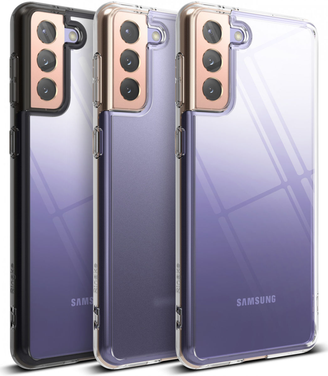 Ringke Fusion Samsung Galaxy S21 Hoesje Matte Transparant afbeelding 11
