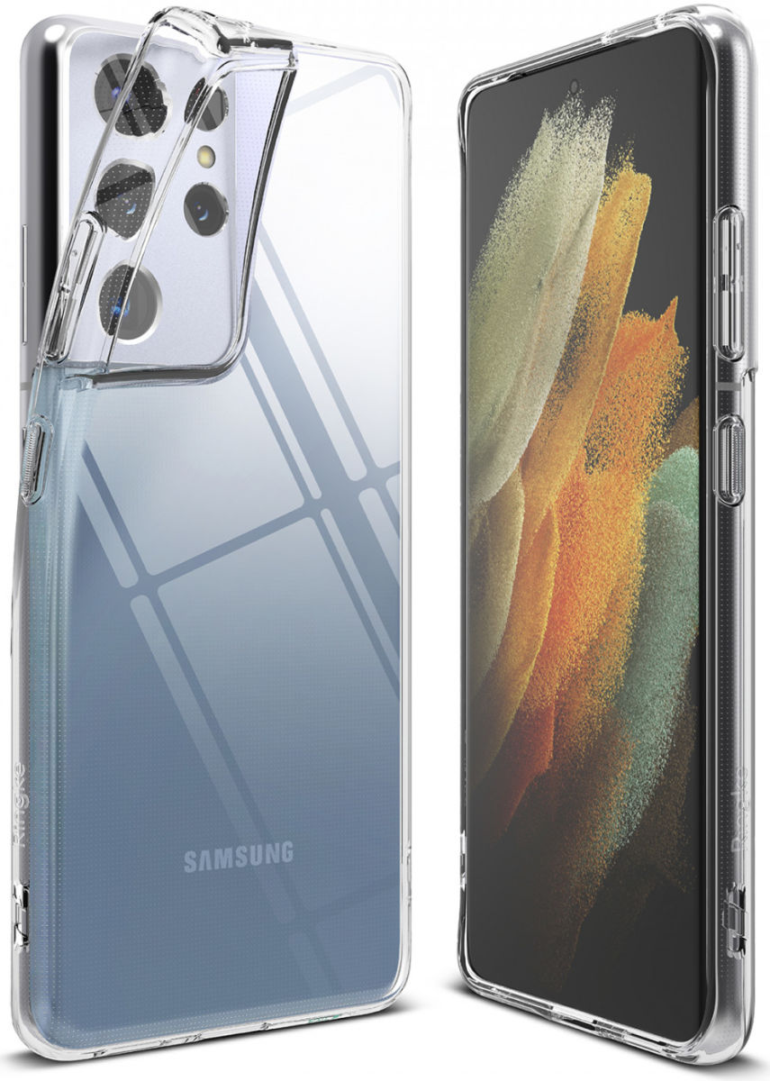 Ringke Air Samsung Galaxy S21 Hoesje Flexibel TPU Transparant afbeelding 1