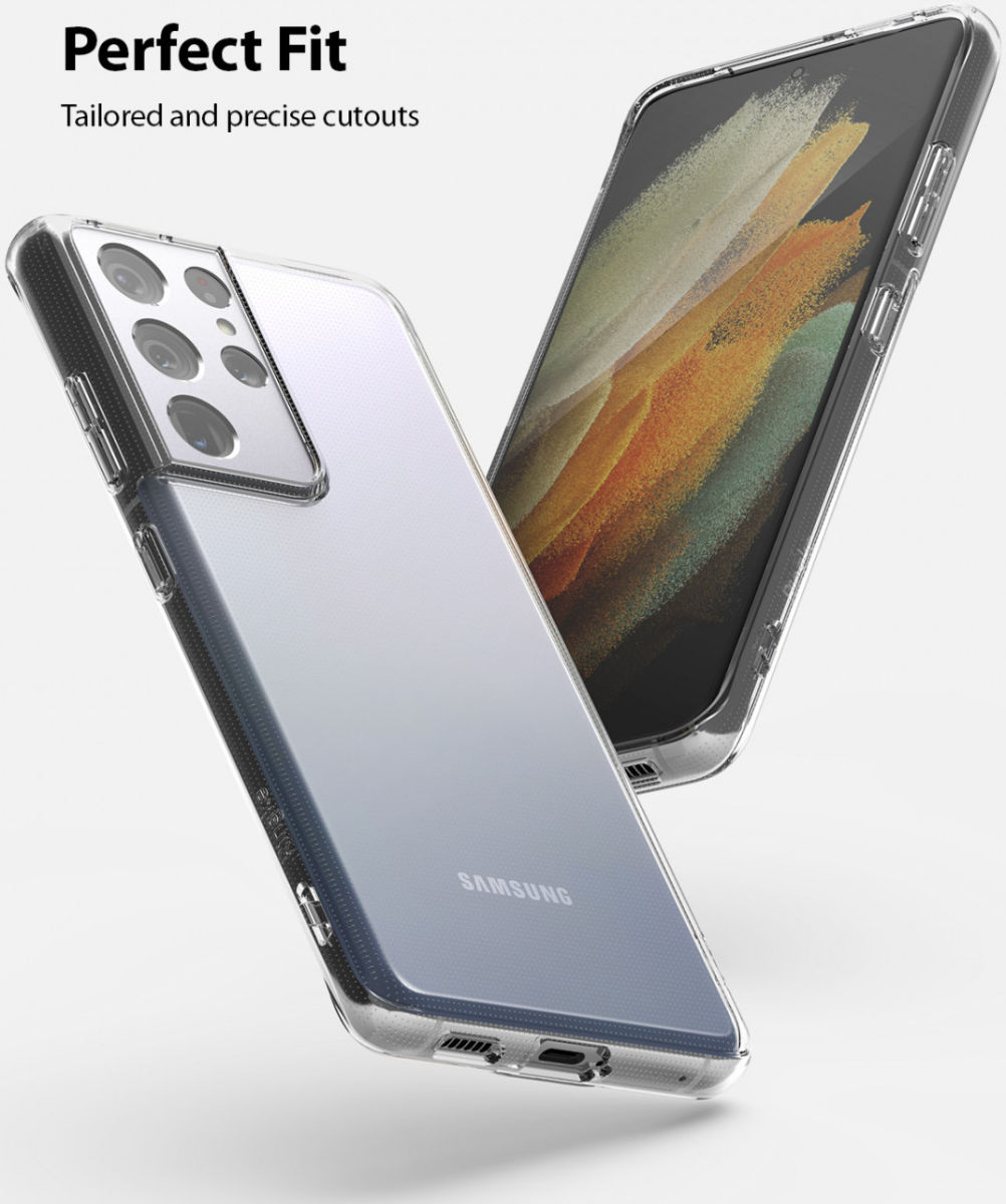 Ringke Air Samsung Galaxy S21 Hoesje Flexibel TPU Transparant afbeelding 4