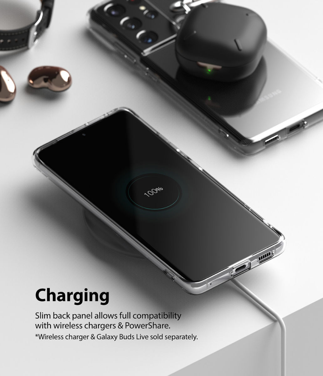 Ringke Air Samsung Galaxy S21 Hoesje Flexibel TPU Transparant afbeelding 9