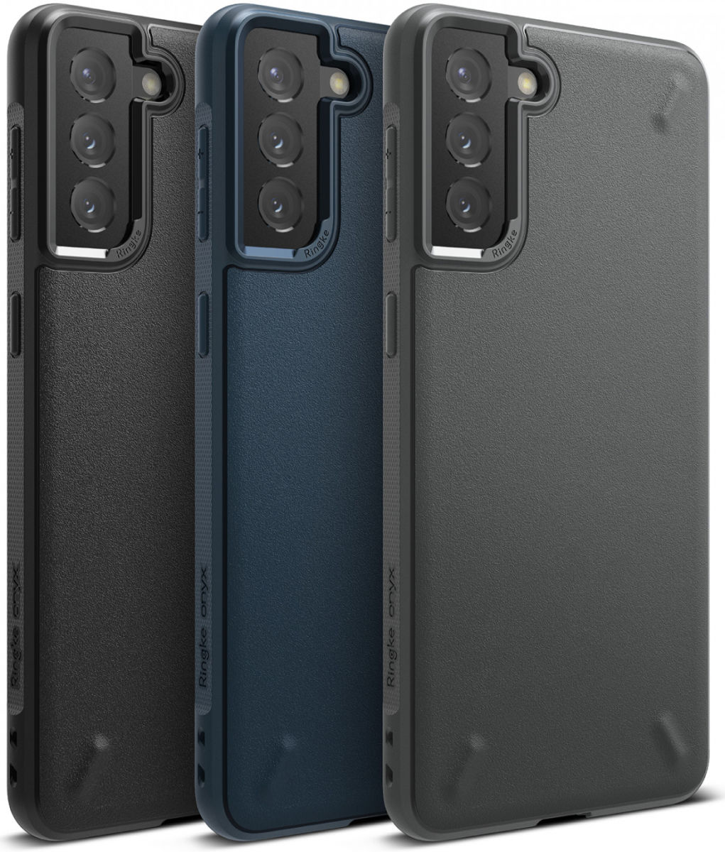 Ringke Onyx Samsung Galaxy S21 Plus Hoesje Flexibel TPU Blauw afbeelding 10