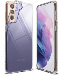 Ringke Air Samsung Galaxy S21 Plus Hoesje Flexibel TPU Transparant