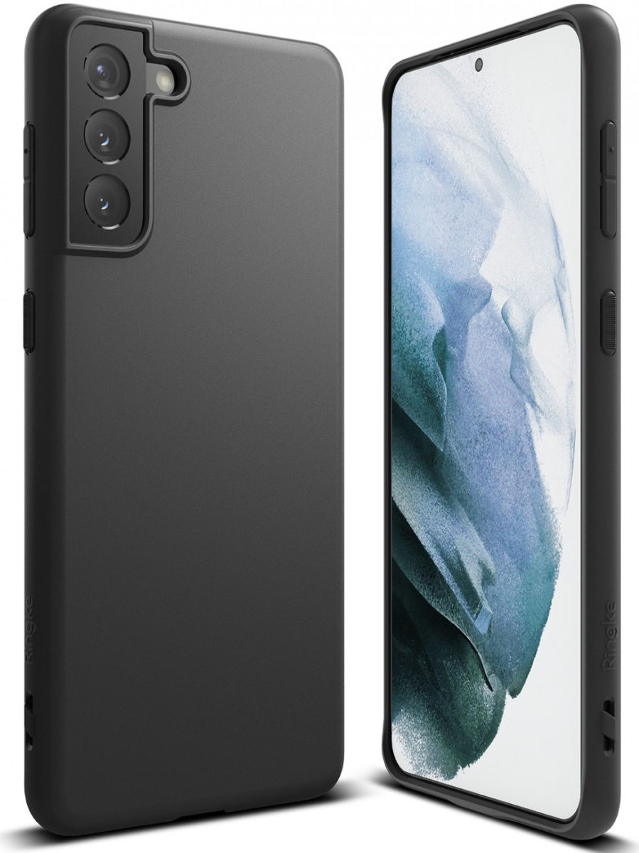 Ringke Air S Samsung Galaxy S21 Plus Hoesje Flexibel TPU Zwart afbeelding 1
