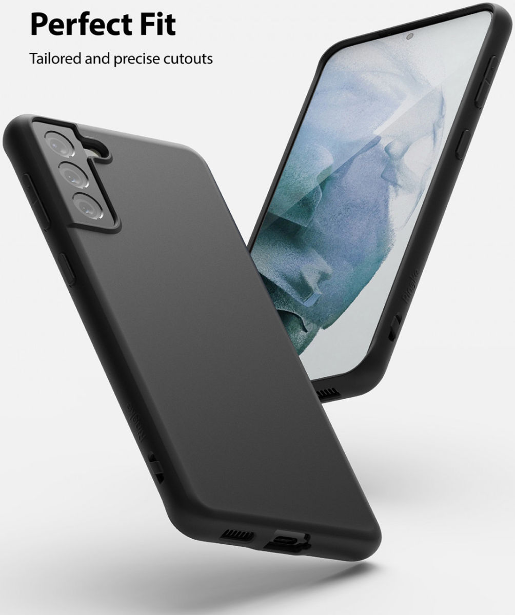 Ringke Air S Samsung Galaxy S21 Plus Hoesje Flexibel TPU Zwart afbeelding 4