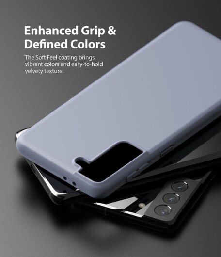 Ringke Air S Samsung Galaxy S21 Plus Hoesje Flexibel TPU Paars afbeelding 5