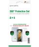 4smarts 360° Premium Protection Set Samsung Galaxy S21 Ultra Zwart