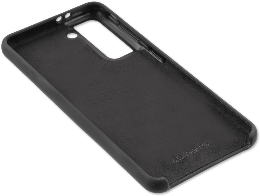 4smarts CUPERTINO Samsung Galaxy S21 Hoesje Siliconen Zwart afbeelding 4