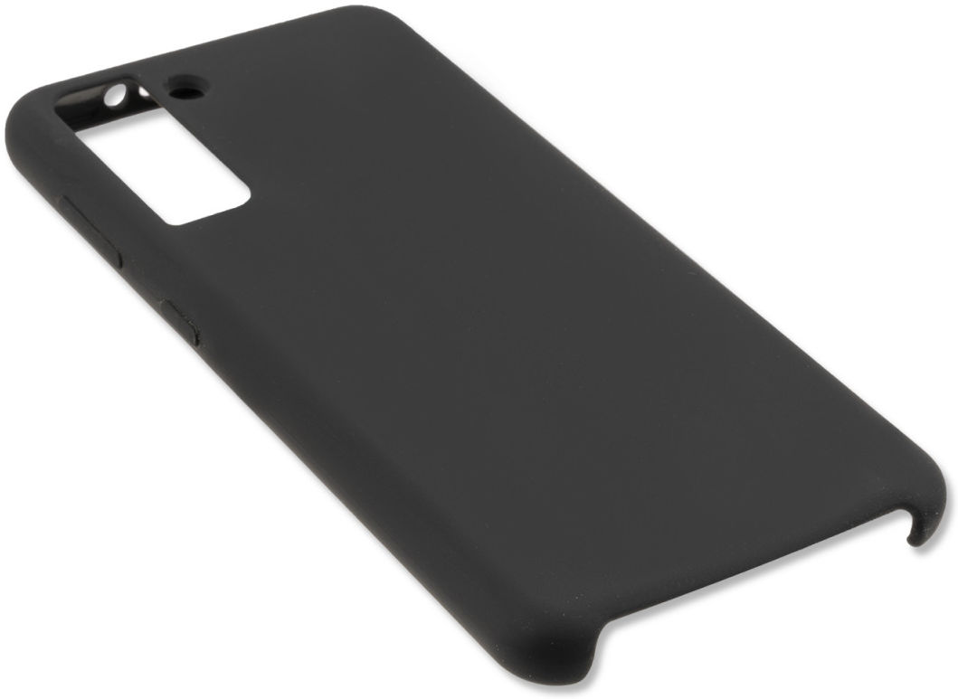 4smarts CUPERTINO Samsung Galaxy S21 Hoesje Siliconen Zwart afbeelding 5