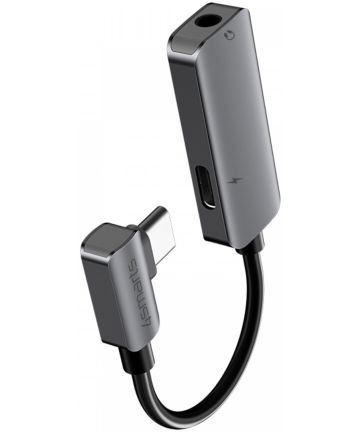 4smarts Active Audio USB-C naar USB-C en 3.5mm Aux Audio Splitter Kabels