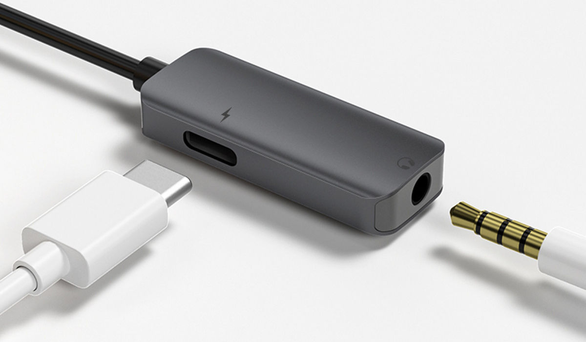 4smarts Active Audio USB-C naar USB-C en 3.5mm Aux Audio Splitter afbeelding 3