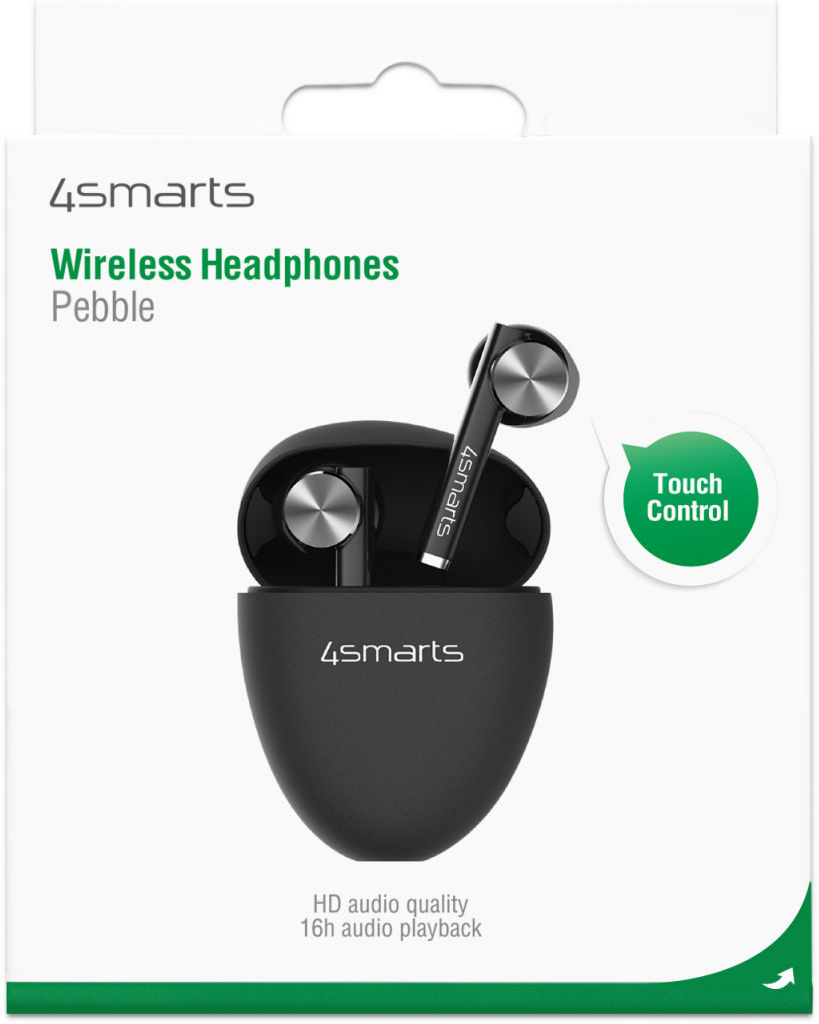 4smarts TWS Bluetooth In-Ear Draadloze Oordopjes Zwart afbeelding 12