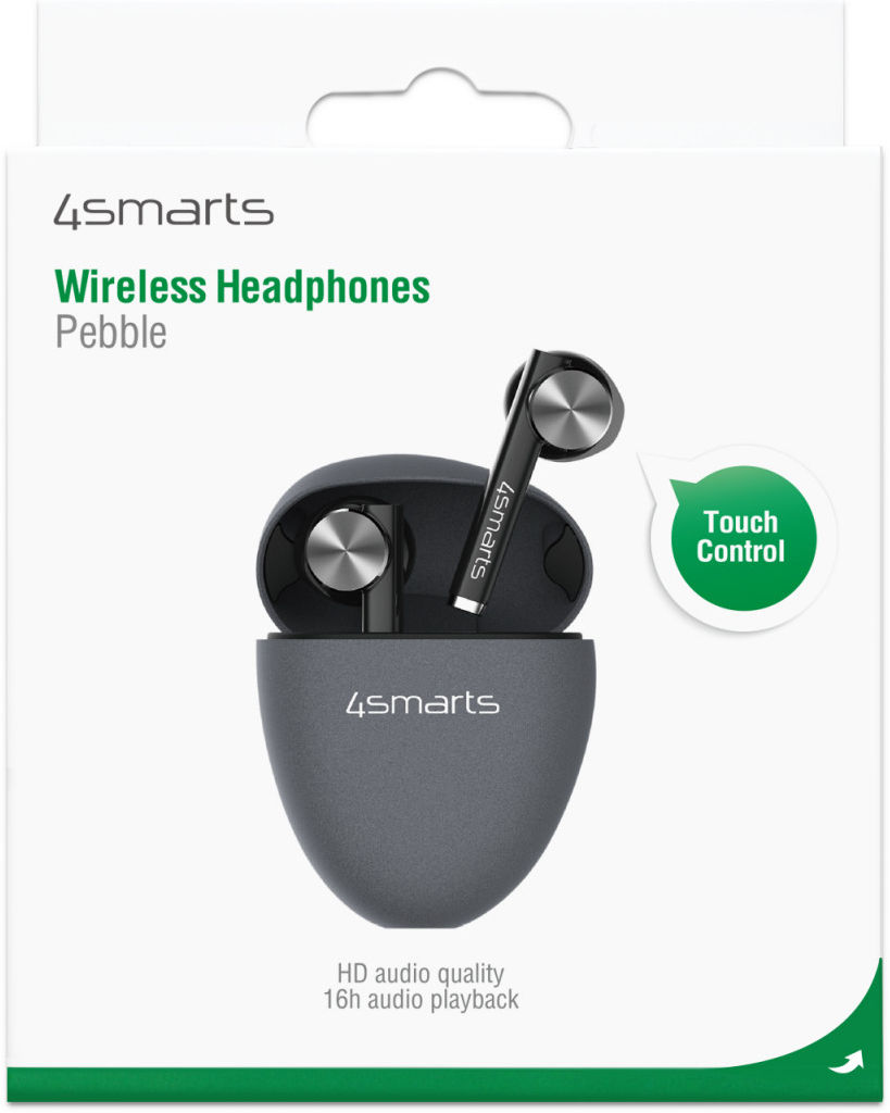 4smarts TWS Bluetooth In-Ear Draadloze Oordopjes Grijs afbeelding 13