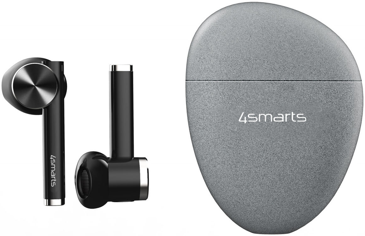4smarts TWS Bluetooth In-Ear Draadloze Oordopjes Grijs afbeelding 3