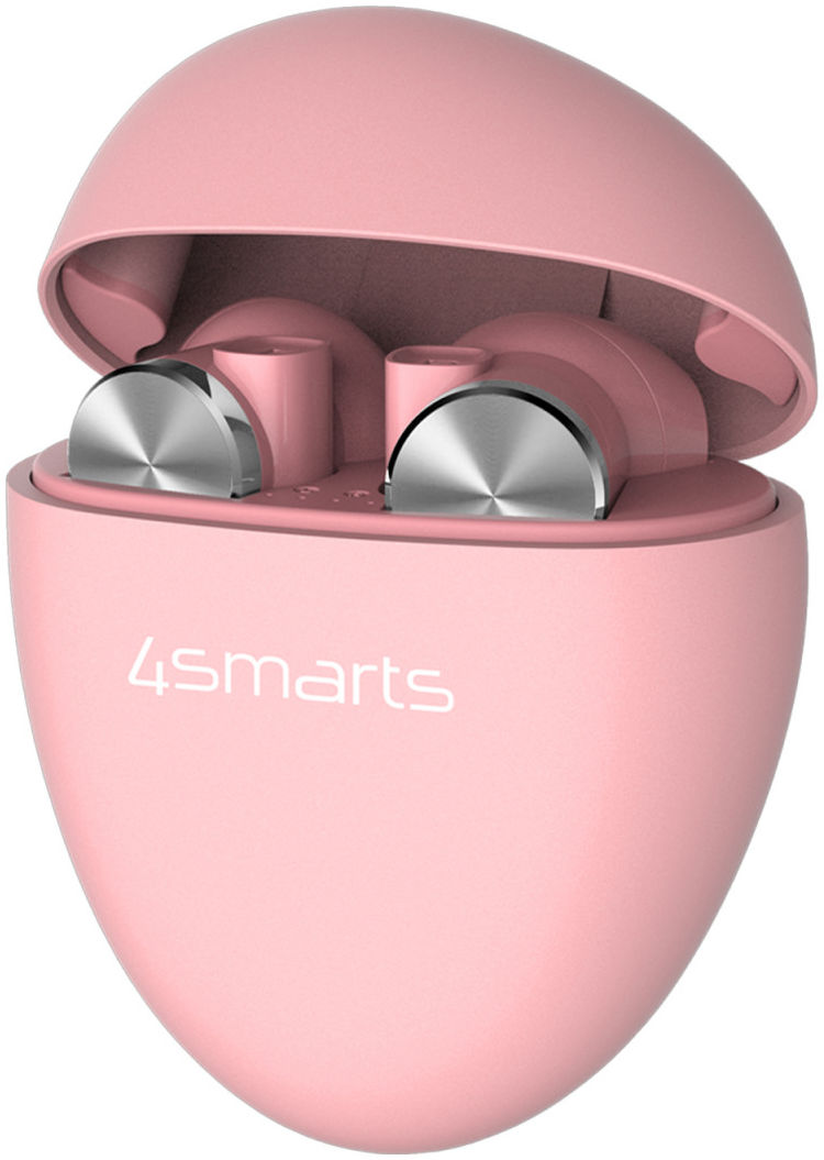 4smarts TWS Bluetooth In-Ear Draadloze Oordopjes Roze afbeelding 2