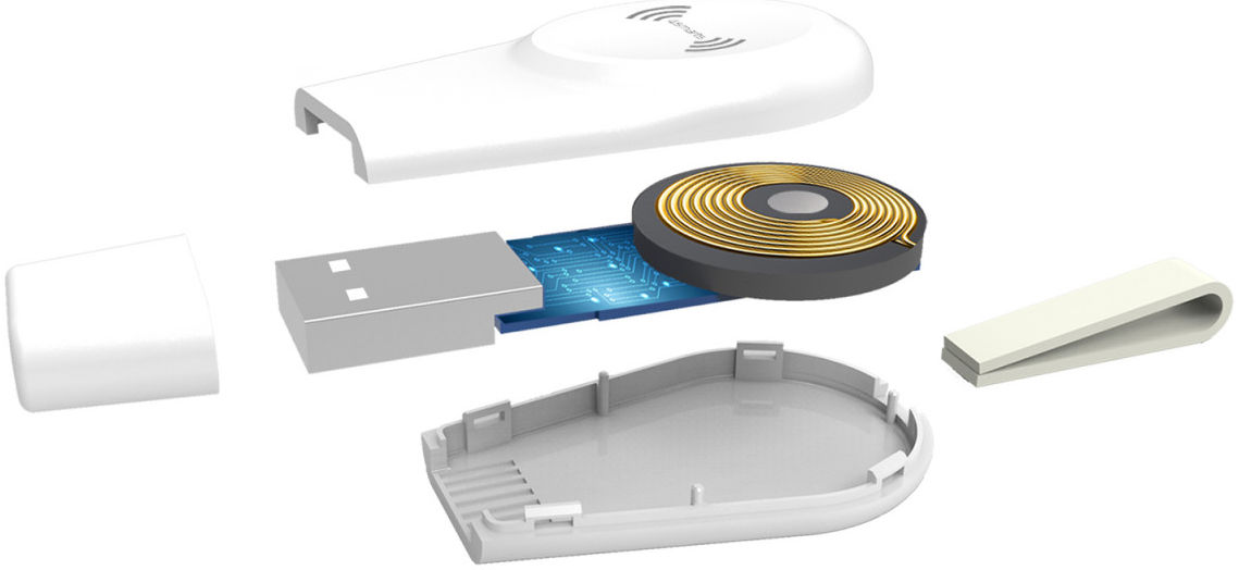 4smarts VoltBeam Apple Watch USB-A Draadloze Connector Oplader Wit afbeelding 7