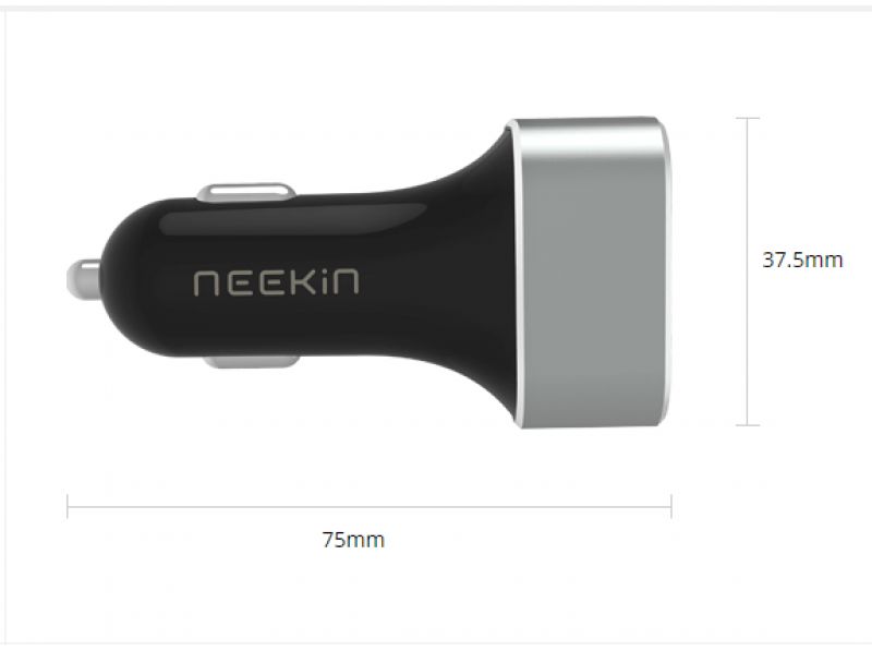 Nillkin Turbo Auto Lader 63W met Power Delivery USB-C en USB Poort afbeelding 5