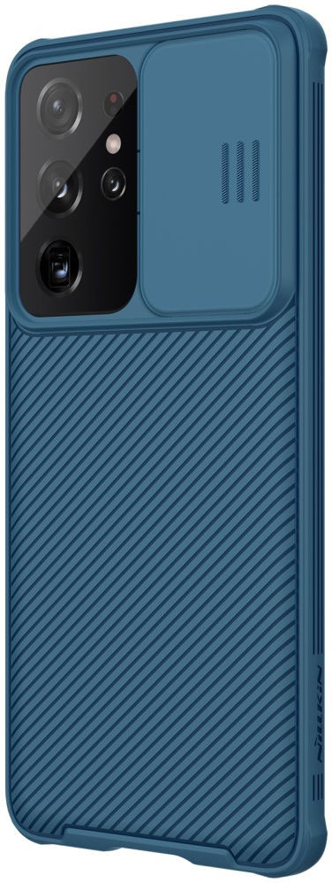 Nillkin CamShield Samsung Galaxy S21 Ultra Hoesje Camera Slider Blauw afbeelding 5