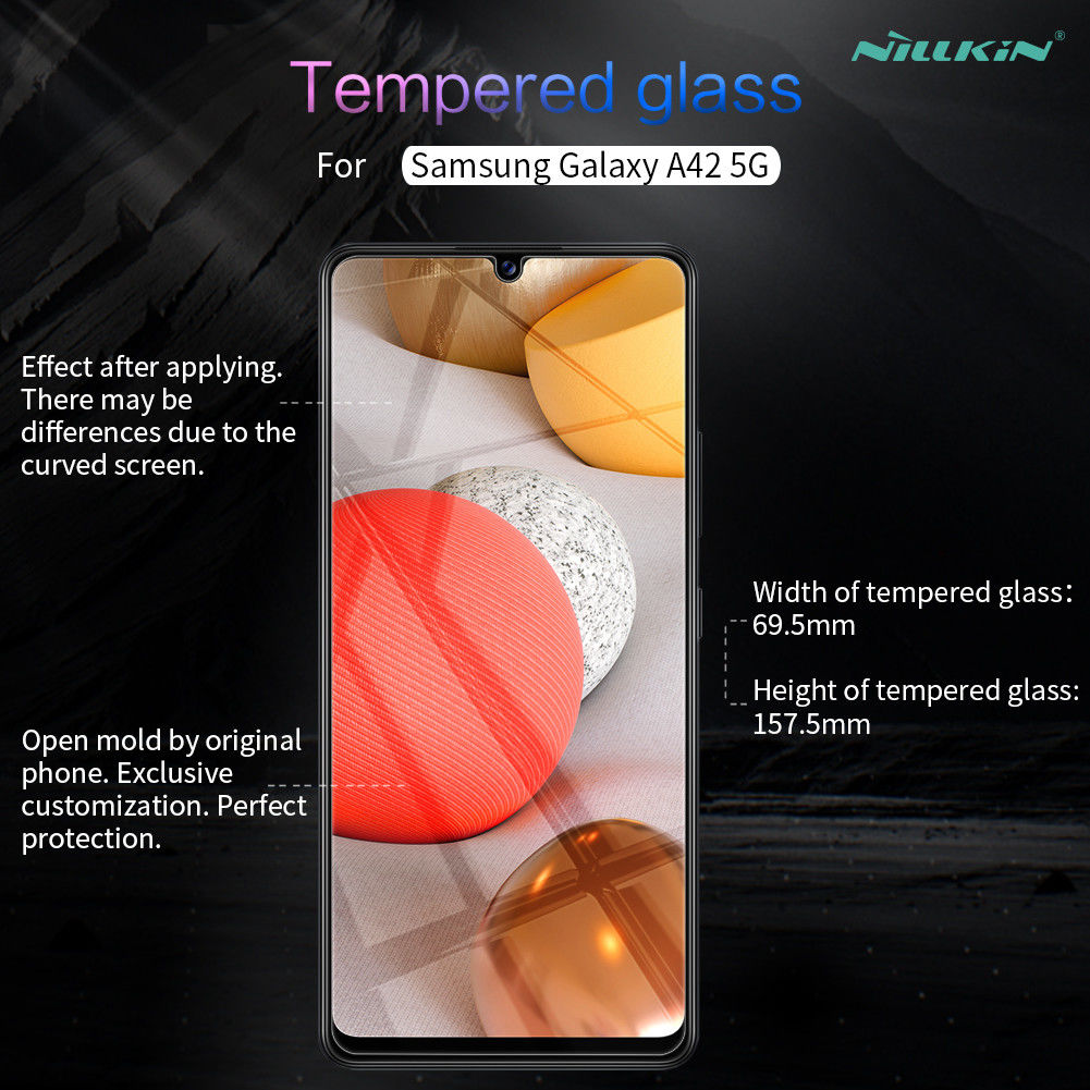 Nillkin Samsung Galaxy A42 Anti-Explosion Glass Screen Protector afbeelding 19