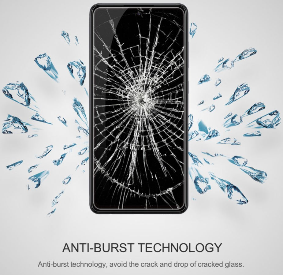 Nillkin Samsung Galaxy A72 Screen Protector Anti-Explosie 0.3mm Zwart afbeelding 4