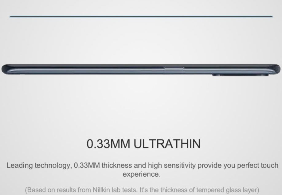 Nillkin OnePlus Nord N100 Anti-Explosion Glass Screen Protector afbeelding 12
