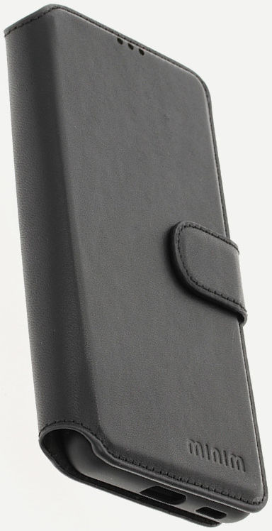 Minim 2-in-1 Samsung Galaxy S21 Hoesje Book Case en Back Cover Zwart afbeelding 12