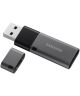 Originele Samsung Duo Plus USB Stick met USB-C 64GB Geheugen Grijs
