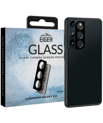 Eiger Samsung Galaxy S21 Camera Protector Tempered Glass 2.5D Screen Protectors