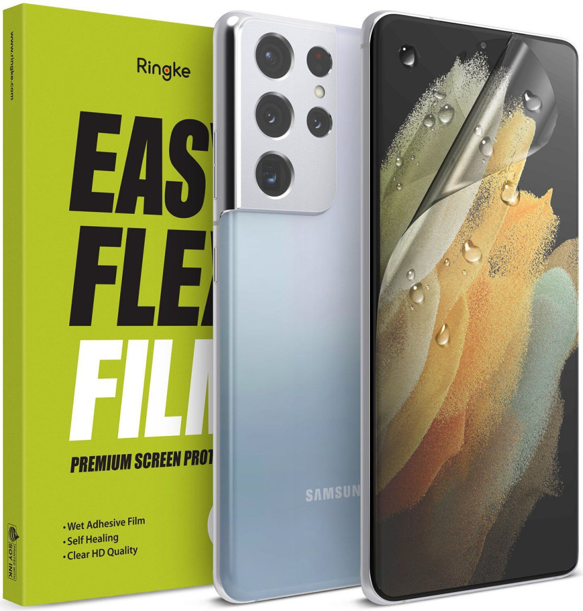 Samsung Galaxy S21 Ultra Ringke Easy  Flex Duo Pack afbeelding 1