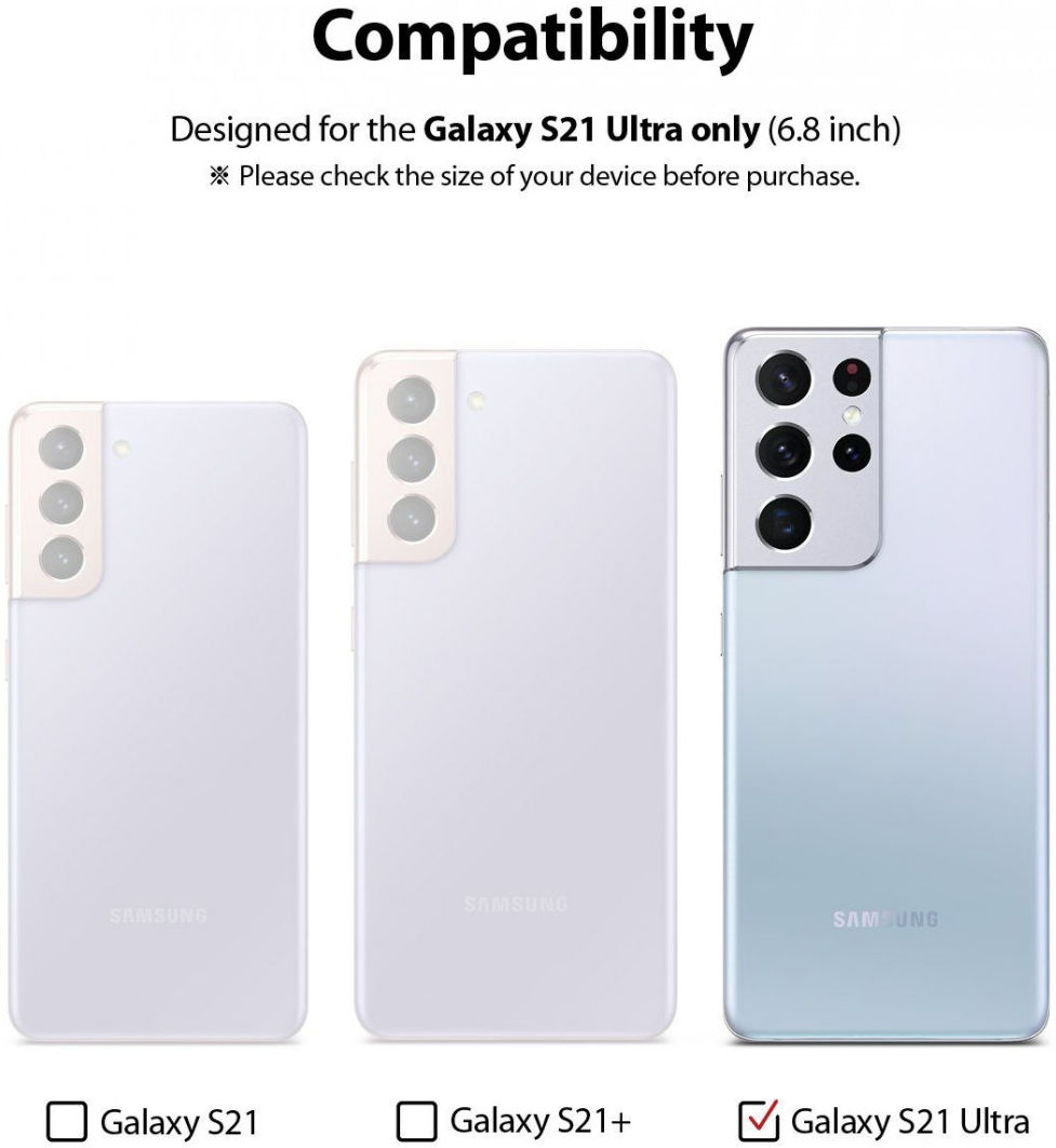 Samsung Galaxy S21 Ultra Ringke Easy  Flex Duo Pack afbeelding 14