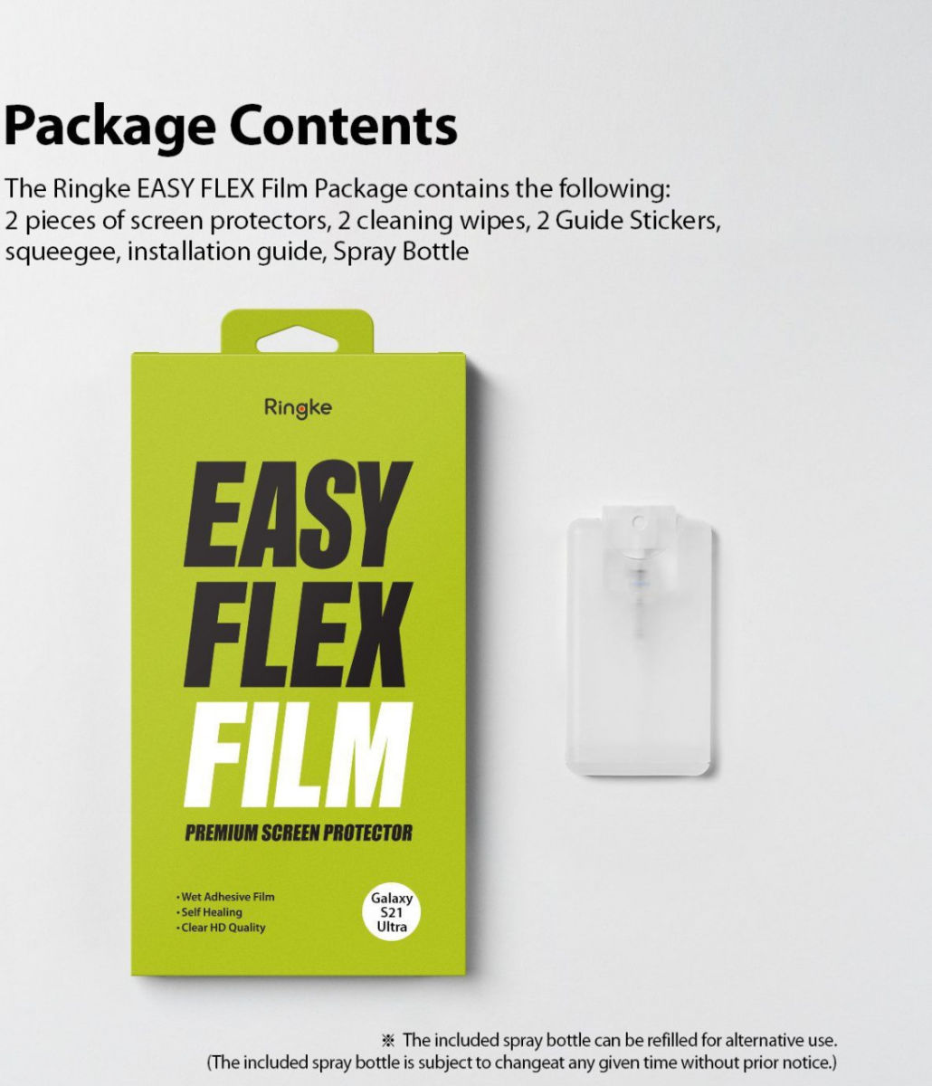 Samsung Galaxy S21 Ultra Ringke Easy  Flex Duo Pack afbeelding 7