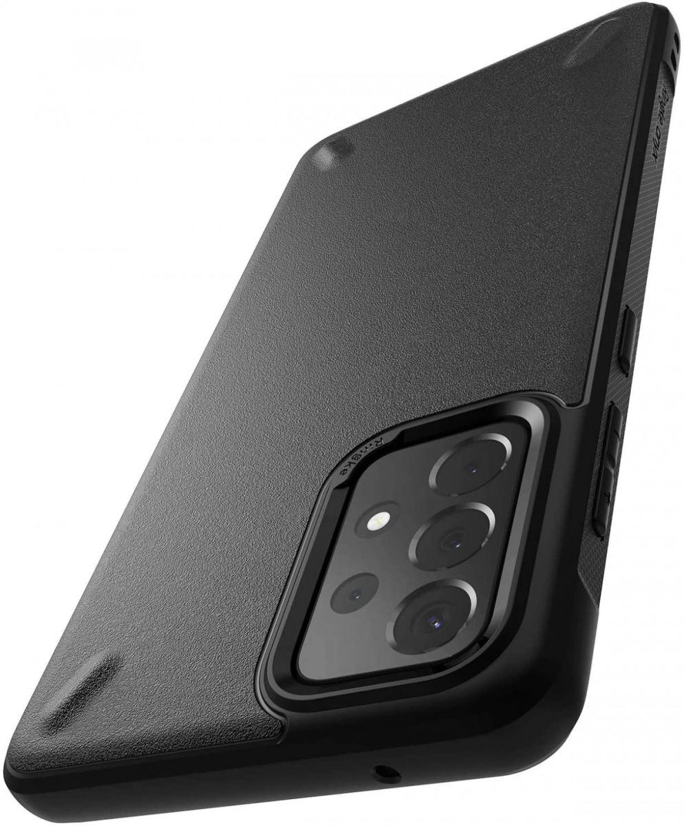 Ringke Onyx Samsung Galaxy A52 / A52S Hoesje TPU Back Cover Zwart afbeelding 3