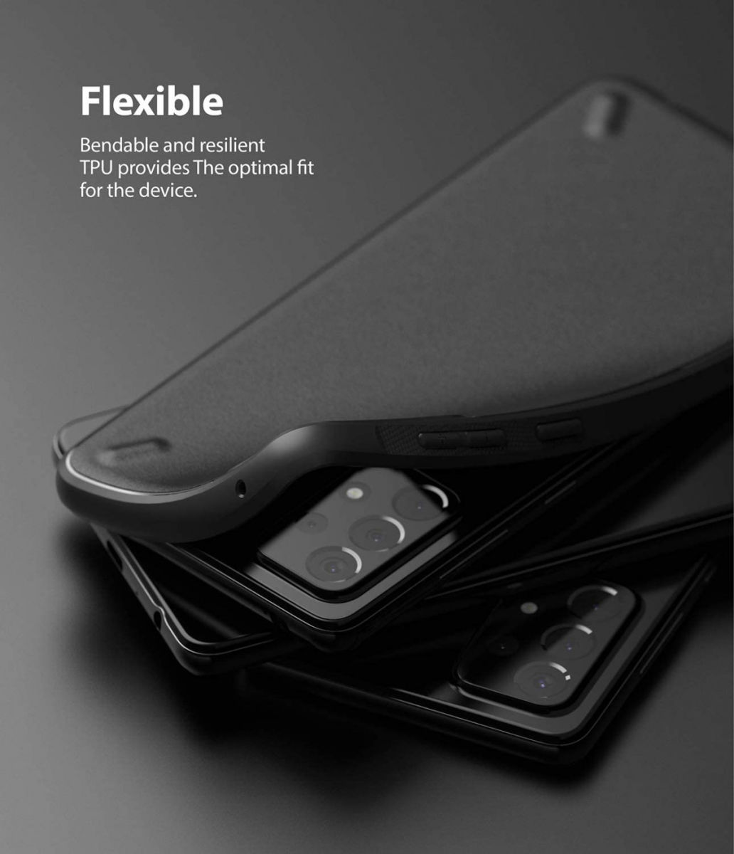 Ringke Onyx Samsung Galaxy A52 / A52S Hoesje TPU Back Cover Zwart afbeelding 6