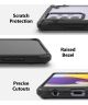 Ringke Fusion X Samsung Galaxy A72 Hoesje Transparant Zwart