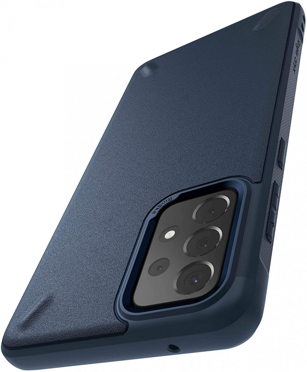 Ringke Onyx Samsung Galaxy A72 Hoesje Flexibel TPU Back Cover Blauw afbeelding 2