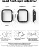 Ringke Slim Apple Watch 40MM Hoesje Dun Transparant en Zwart (2-Pack)