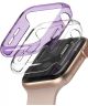 Ringke Slim Apple Watch 40MM Hoesje Dun Transparant en Paars (2-Pack)