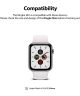 Ringke Slim Apple Watch 40MM Hoesje Dun Transparant en Paars (2-Pack)