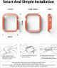 Ringke Slim Apple Watch 40MM Hoesje Dun Transparant en Rood (2-Pack)