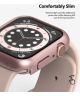 Ringke Slim Apple Watch 40MM Hoesje Dun Transparant en Roze (2-Pack)