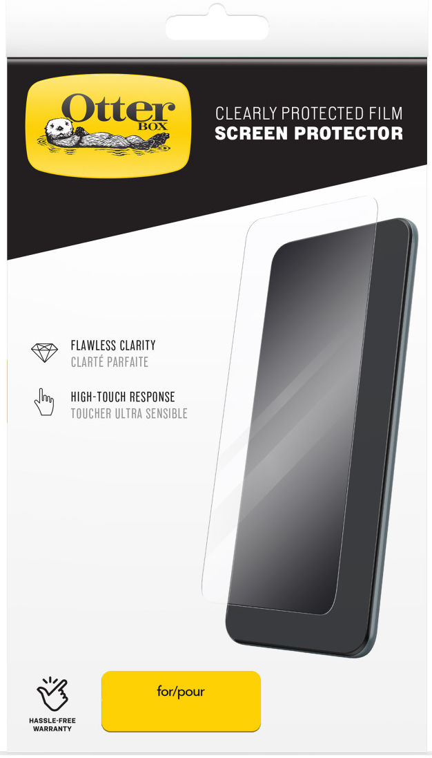OtterBox Clearly Protected Samsung Galaxy S21 Screenprotector Clear afbeelding 4