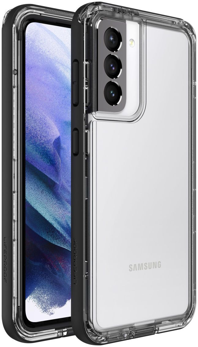 LifeProof Next Samsung Galaxy S21 Hoesje Transparant/Zwart afbeelding 1