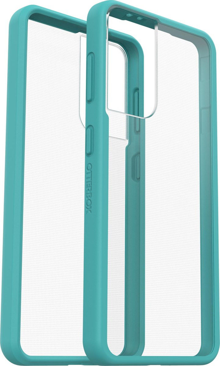 OtterBox React Samsung Galaxy S21 Hoesje Transparant Blauw afbeelding 4