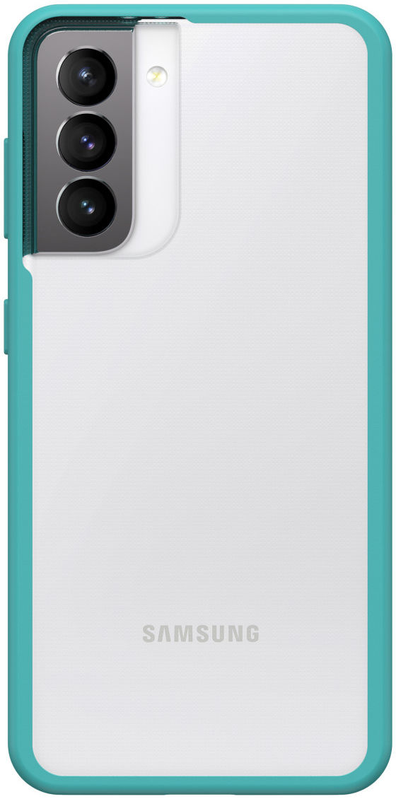 OtterBox React Samsung Galaxy S21 Hoesje Transparant Blauw afbeelding 2