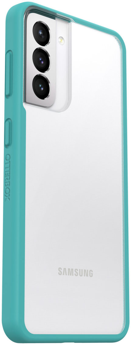 OtterBox React Samsung Galaxy S21 Hoesje Transparant Blauw afbeelding 3