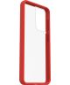 OtterBox React Samsung Galaxy S21 Hoesje Transparant Rood