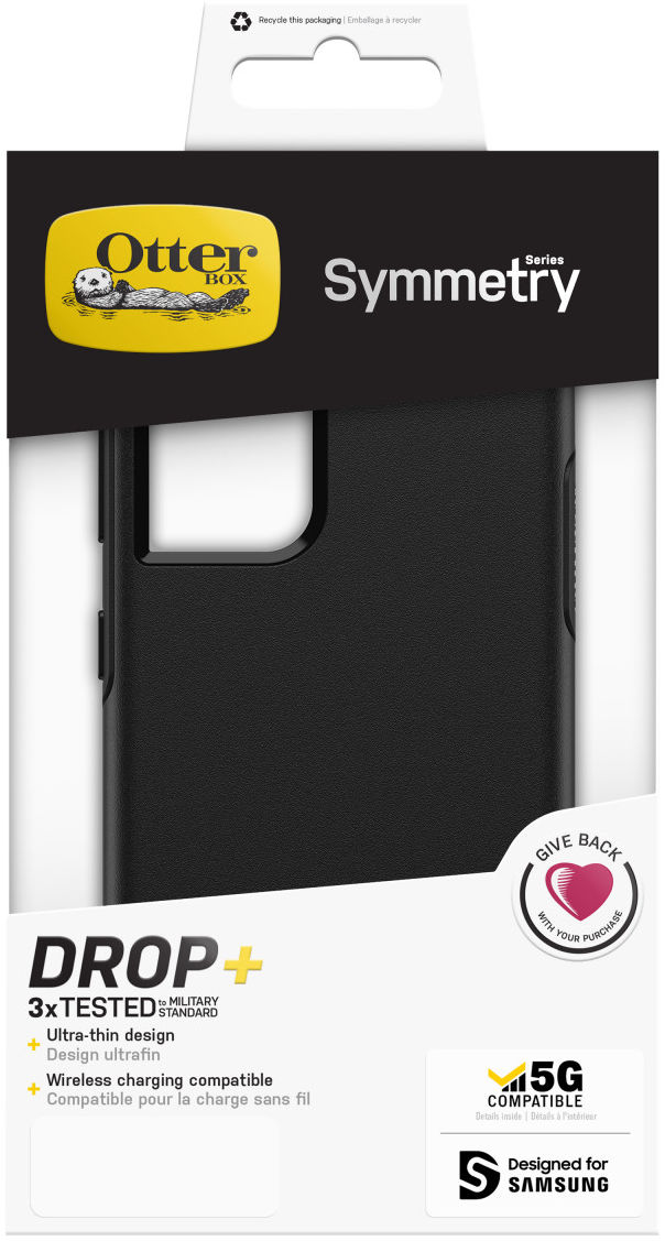 OtterBox Symmetry Samsung Galaxy S21 Hoesje Zwart afbeelding 8